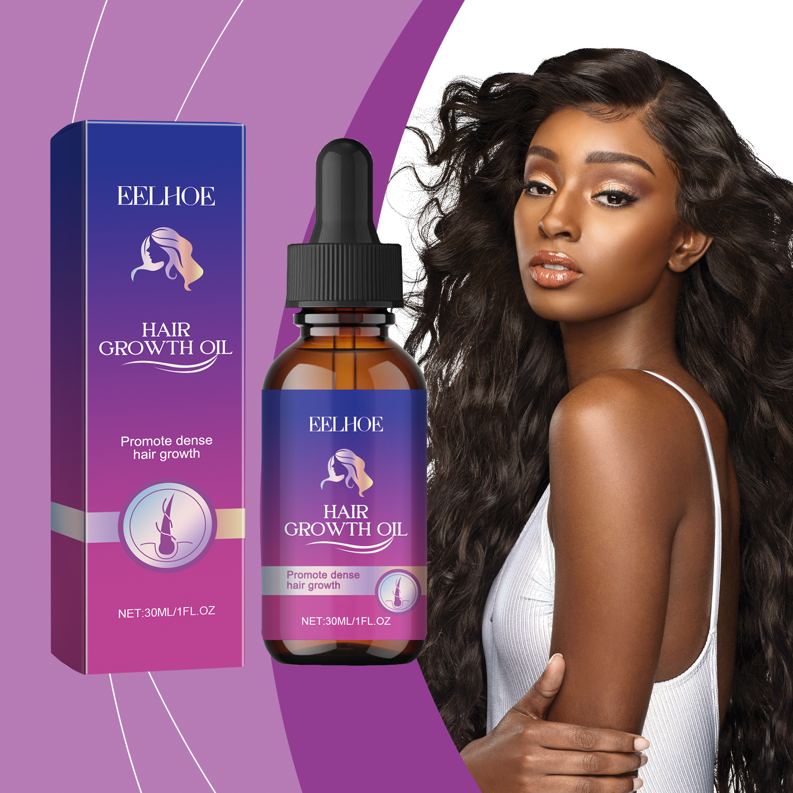 Hair Care Nature - Hair Growth Oil Reducing Breakage Split