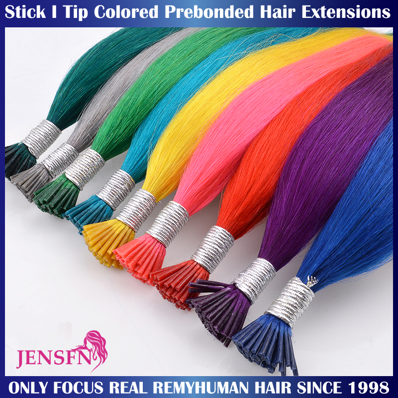 Hair Care Tips - JENSFN I Tip Color Hair Extensions