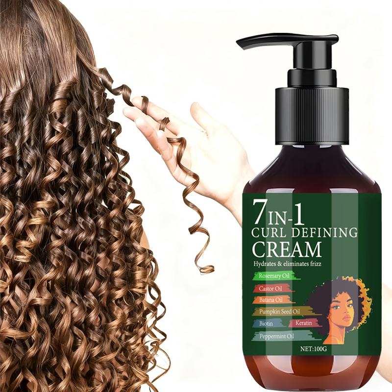 7 IN 1 curl defining cream 1+1 - Rosemary Hair Oil ulasan dan harga