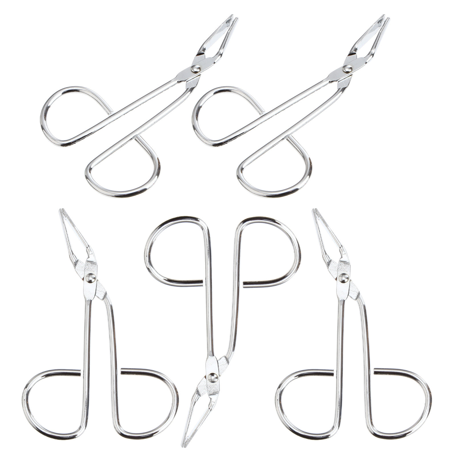 5Pcs Eyebrow Tweezers Scissor  - Hair Care Tips ulasan dan harga