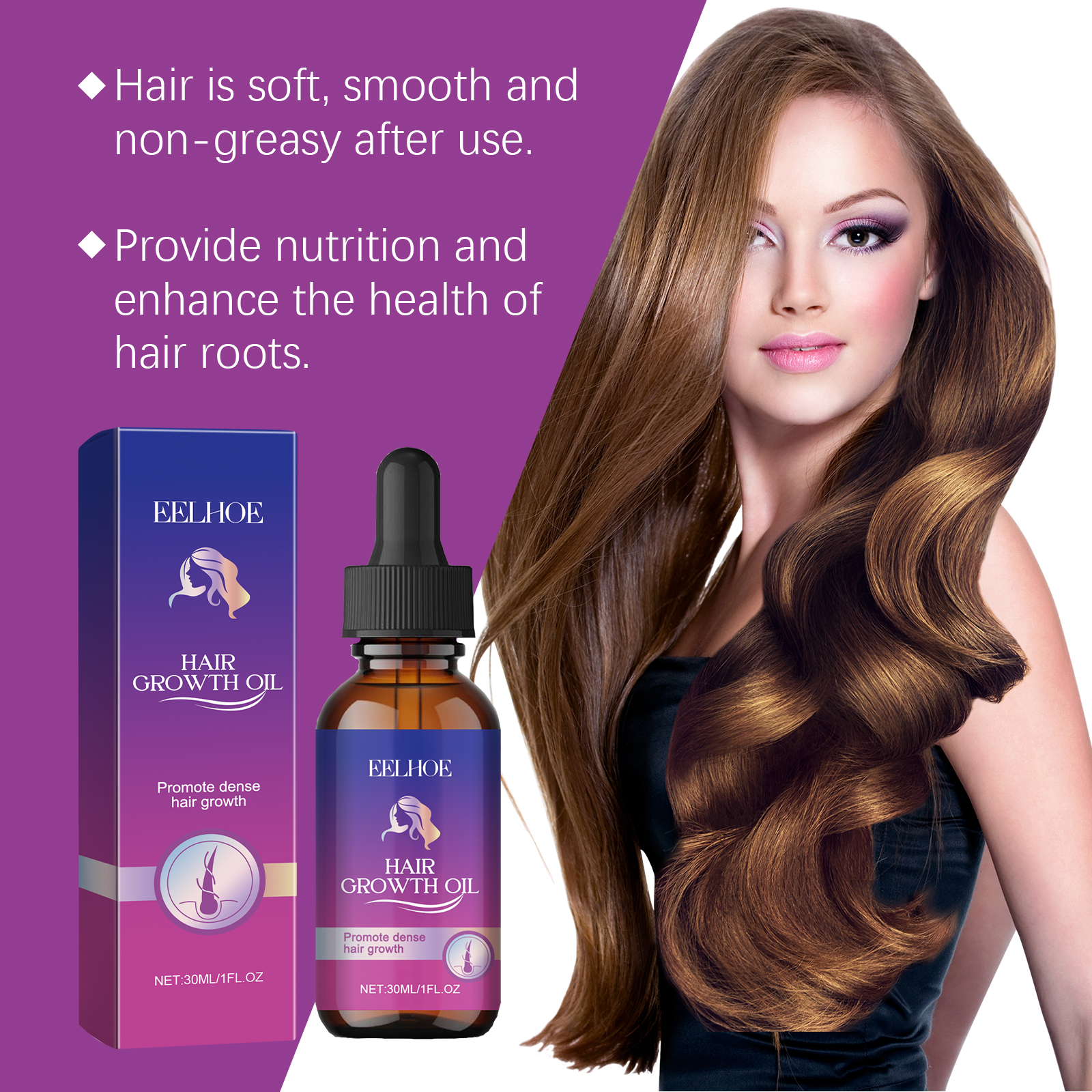 Hair Growth Oil Reducing Break - Hair Care Nature ulasan dan harga