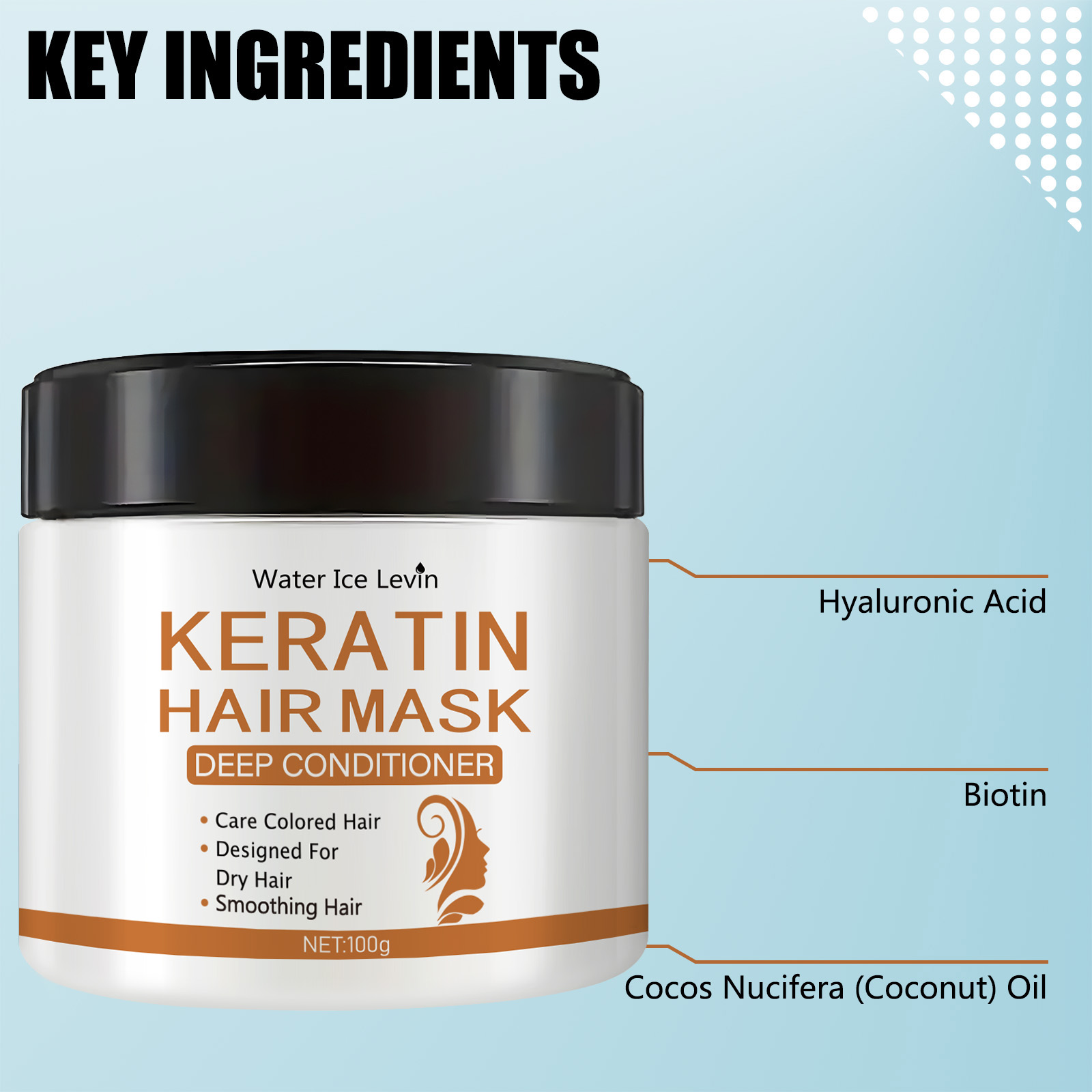Keratin Hair Mask - Deep Condi - Deep Conditioner Mask ulasan dan harga