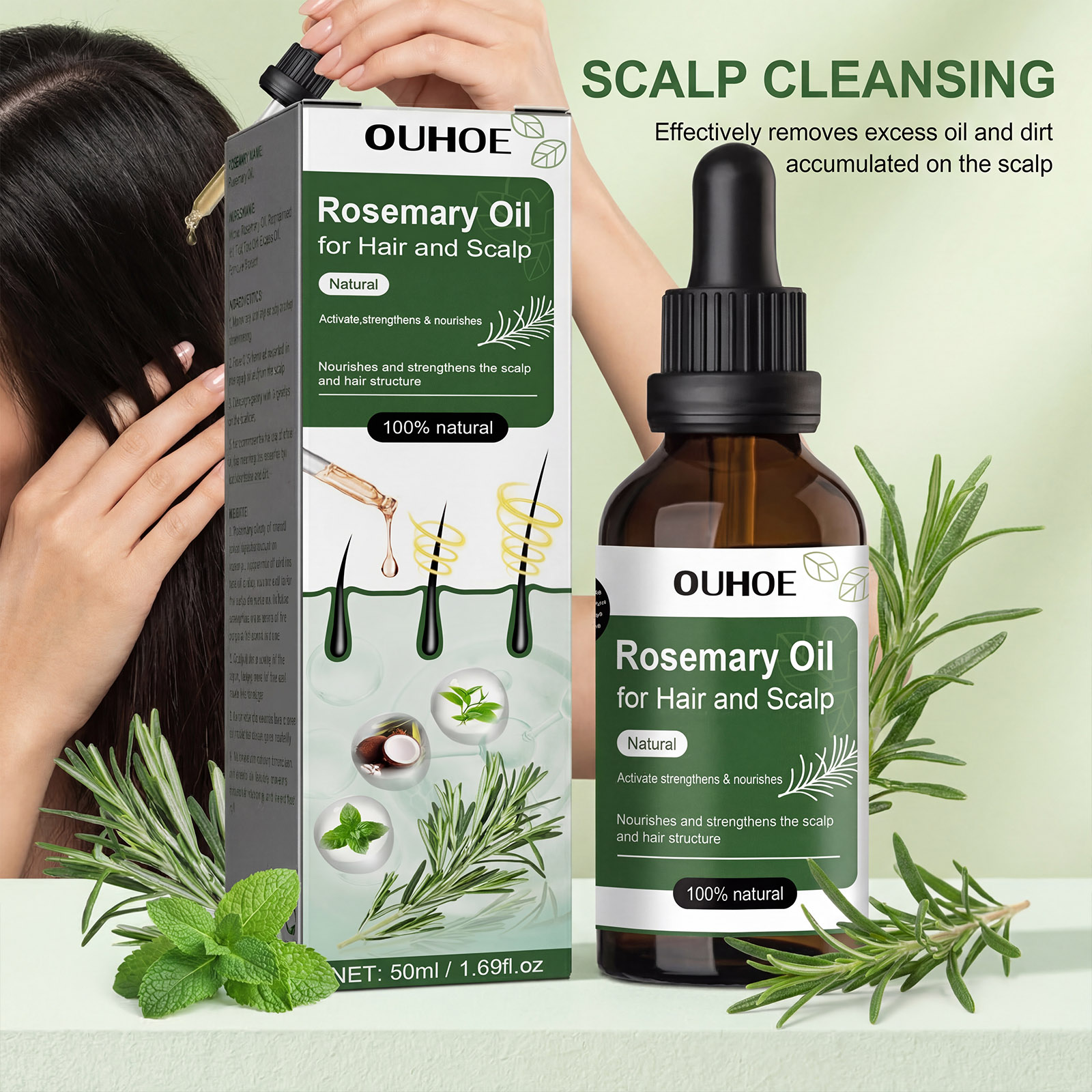 Rosemary Anti Hair Loss Oil No - Rosemary Hair Oil ulasan dan harga
