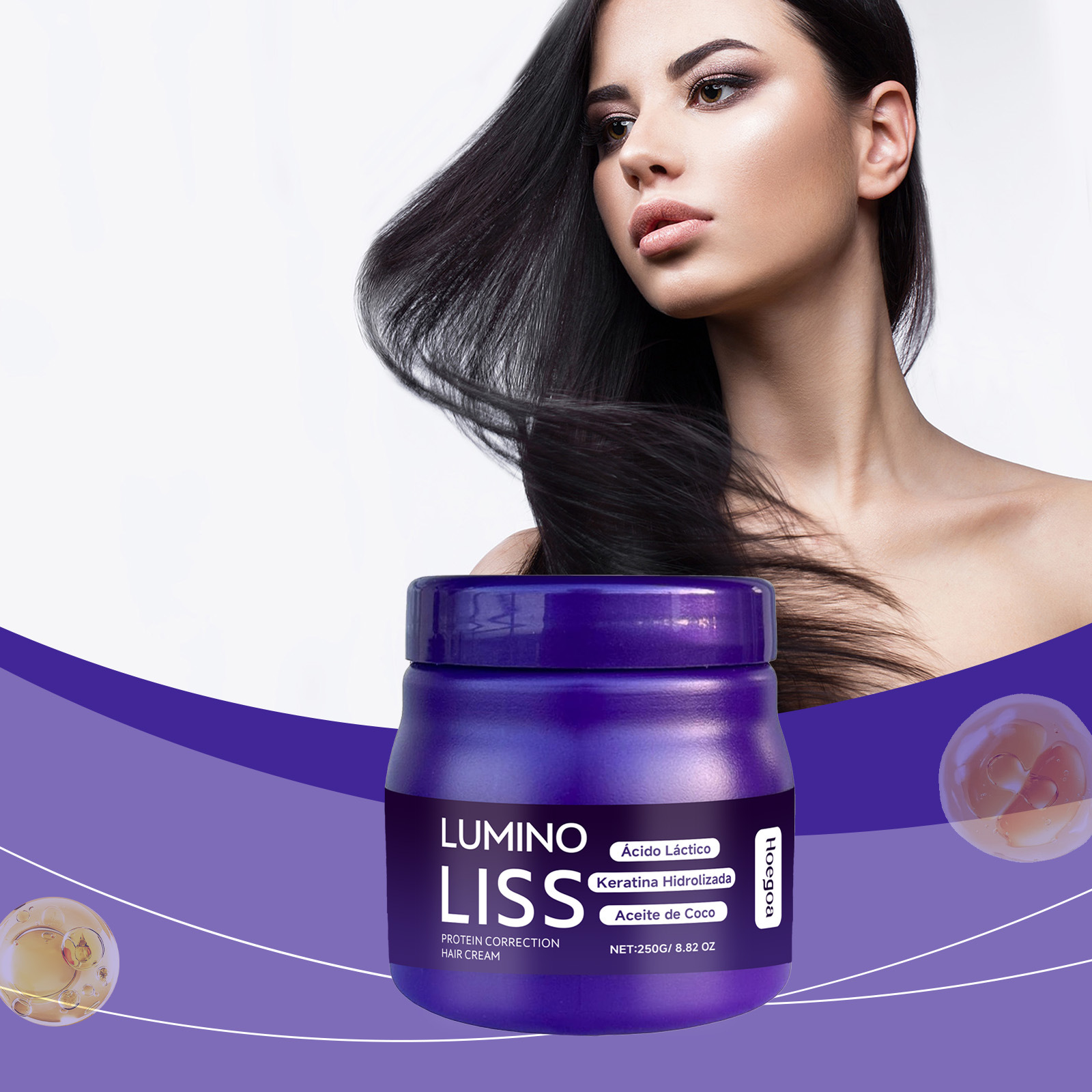 250g Keratin Straightening Hai - Deep Conditioner Mask ulasan dan harga