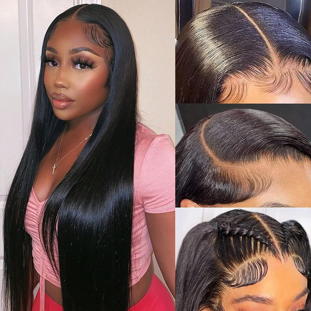 40 Inch Glueless Wigs Human Ha - Hair Care For Baby ulasan dan harga