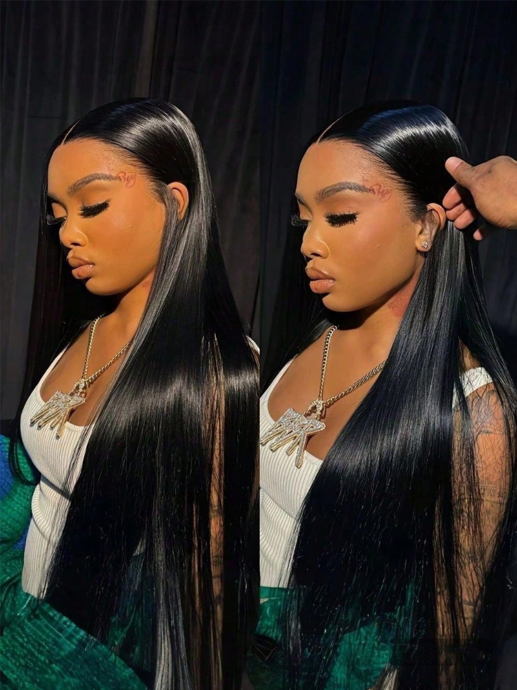 40 Inch Glueless Wigs Human Ha - Hair Care For Baby ulasan dan harga