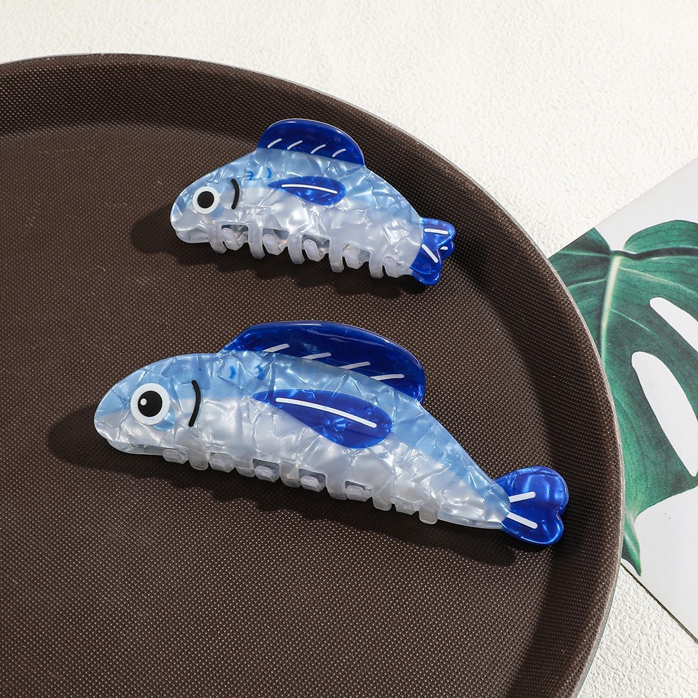 2026 New Fashion Sardine Shark - Hair Clip Claw Large ulasan dan harga