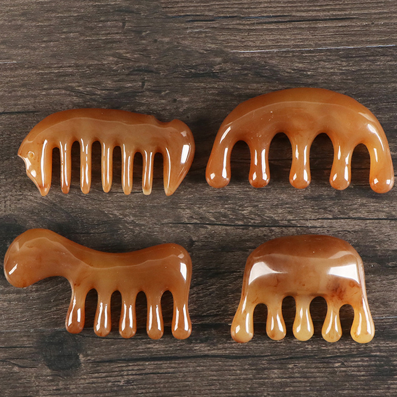 Natural Ox Horn Gua Sha Tools  - Hair Care Nature ulasan dan harga