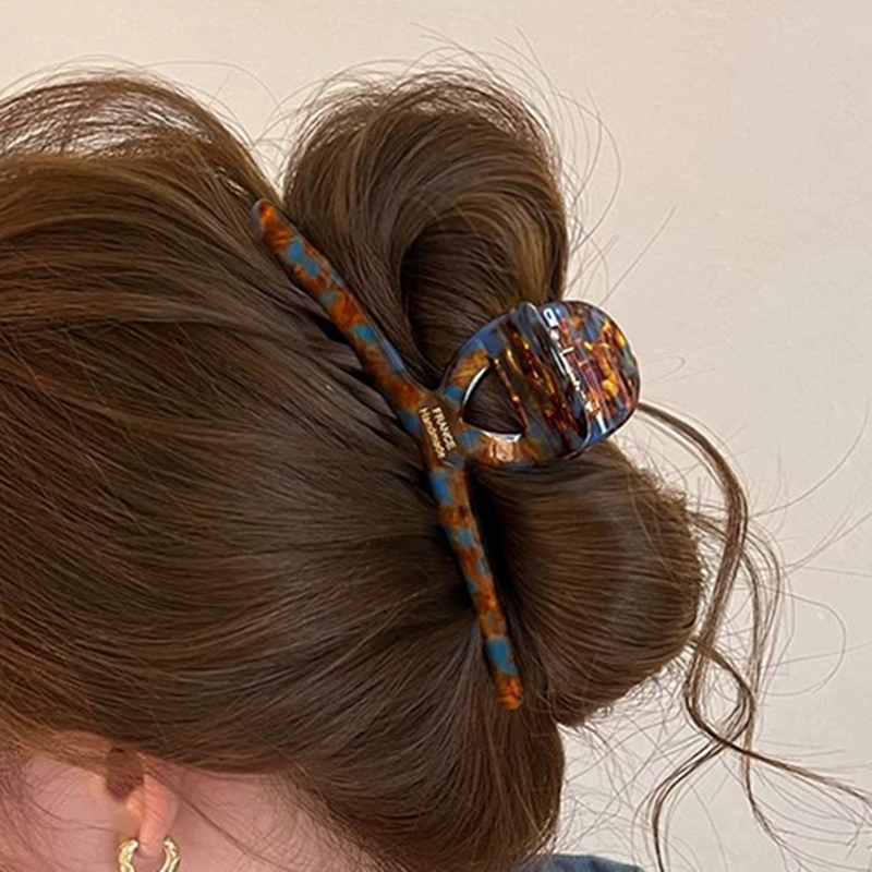 2026 Korean Series Acetic Acid - Hair Clip Claw Large ulasan dan harga