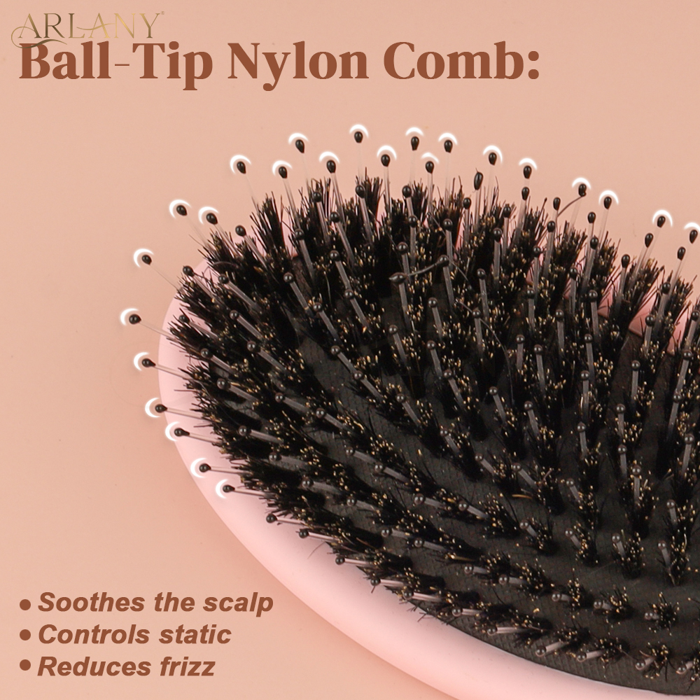ARLANY Matte Boar Bristle Hair - Hair Care Tips ulasan dan harga