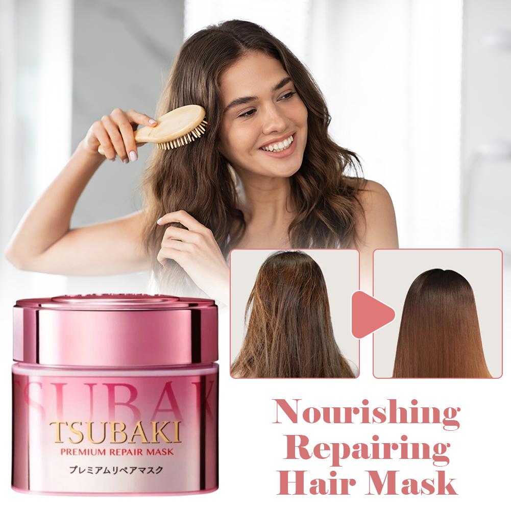 TSUBAKI Nourishing Hair Mask 1 - Hair Care Tsubaki ulasan dan harga
