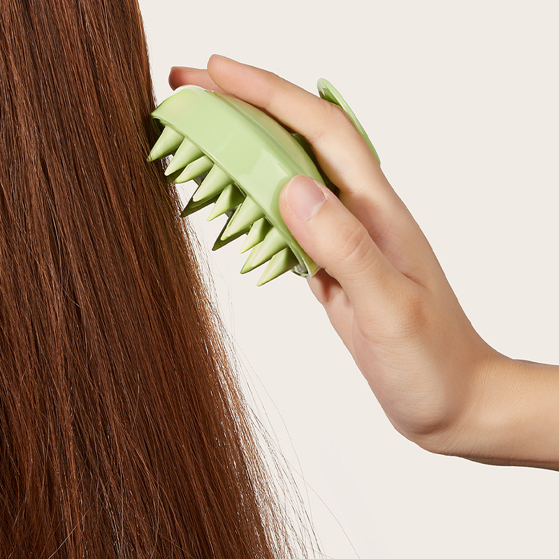 Wet & Dry Silicone Hair Massag - Hair Care For Baby ulasan dan harga