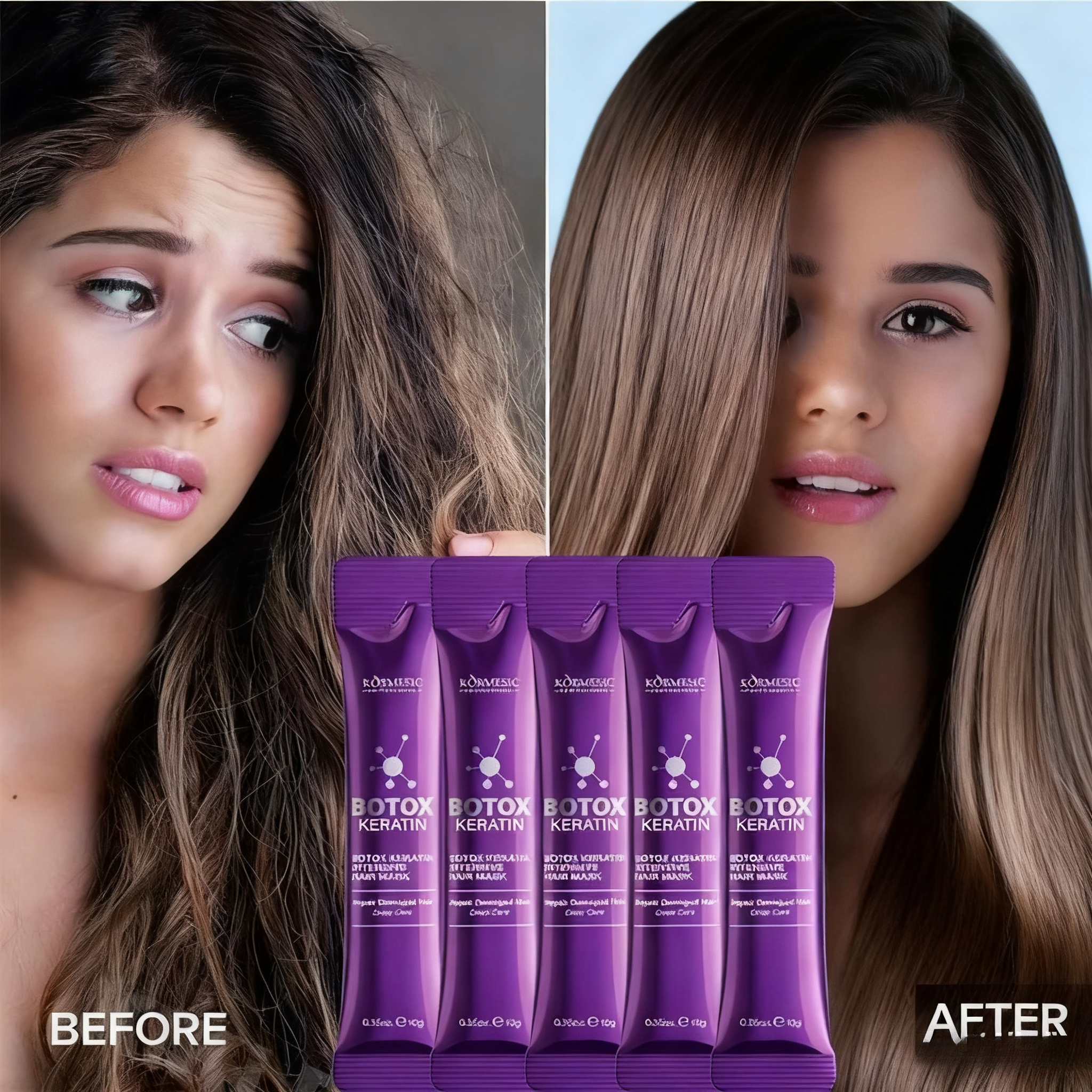 Keratin Hair Mask 5 Seconds Re - Deep Conditioner Mask ulasan dan harga