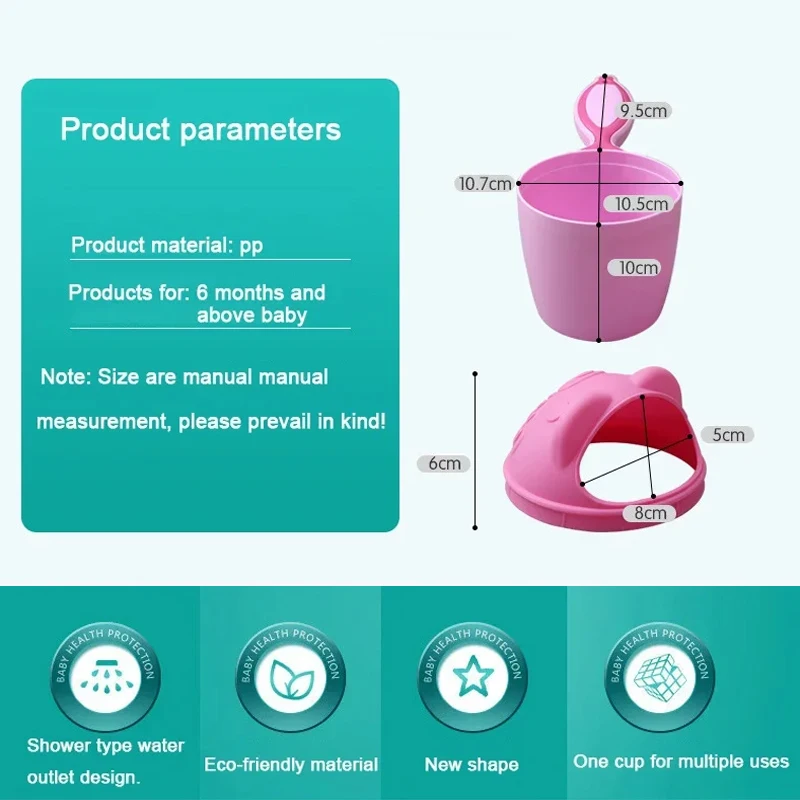Baby Shampoo Cup Cute Cartoon  - Hair Care For Baby ulasan dan harga