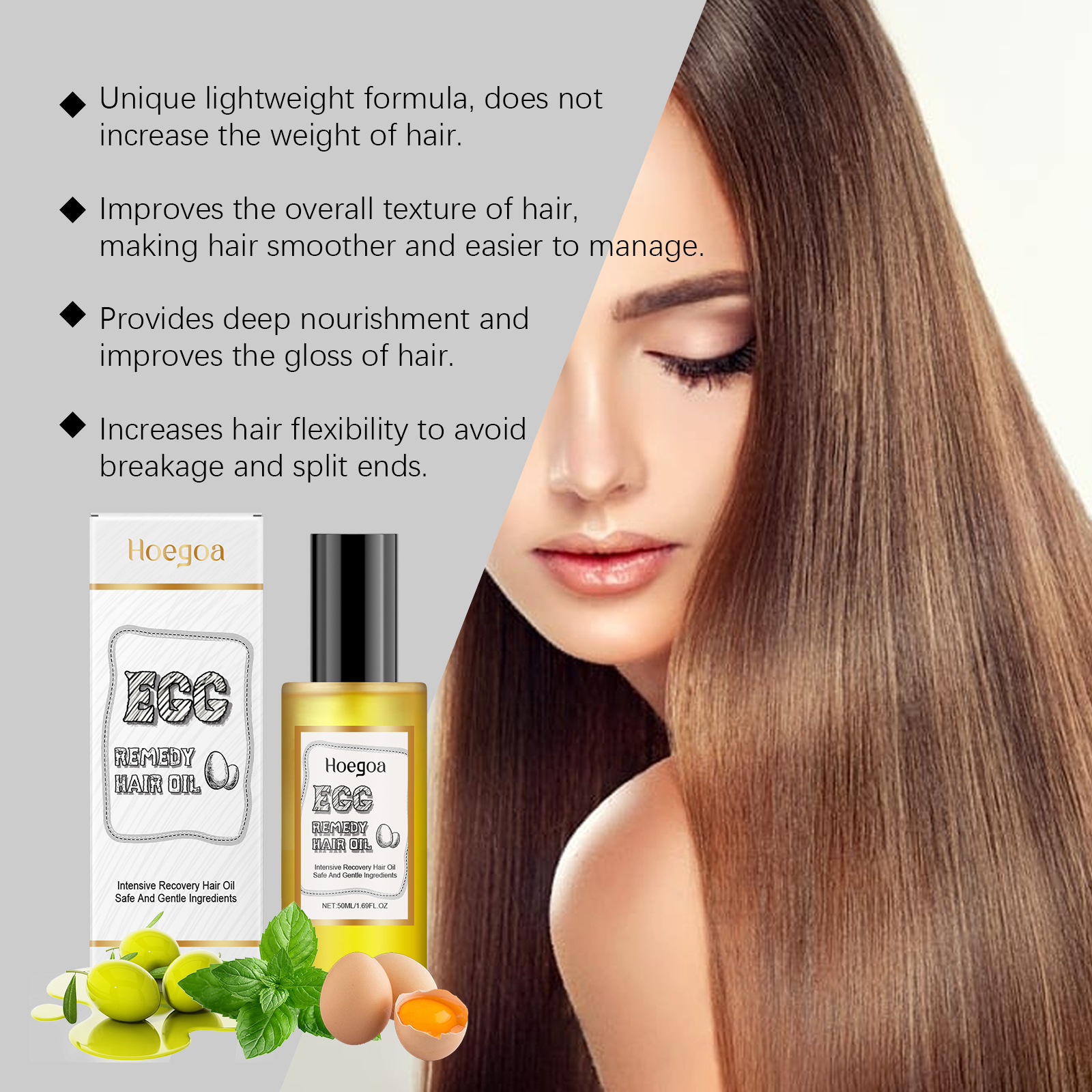 Egg Remedy Hair Oil Restore So - Hair Care Nature ulasan dan harga