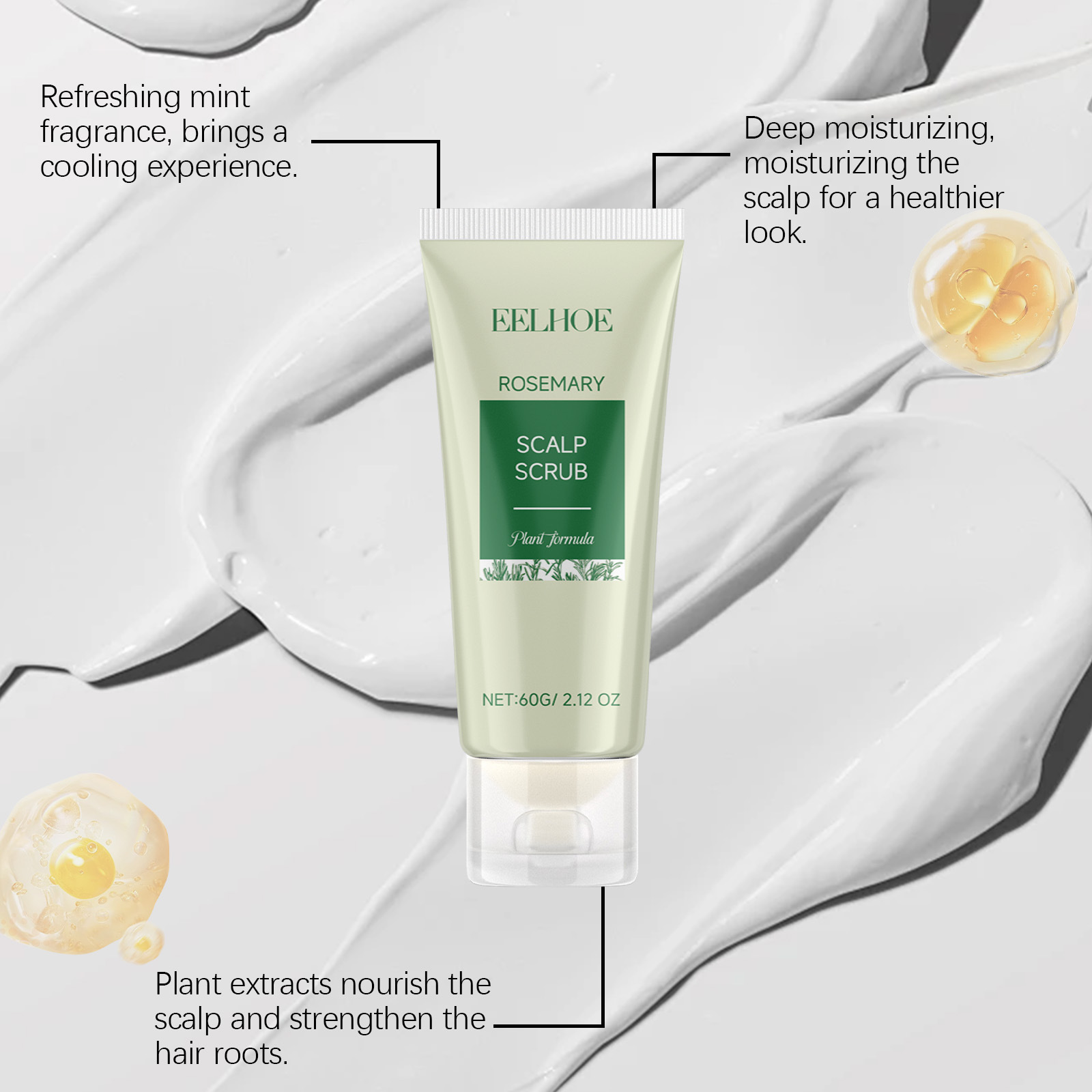 Eelhoe Rosemary Scalp Care Set - Rosemary Hair Oil ulasan dan harga