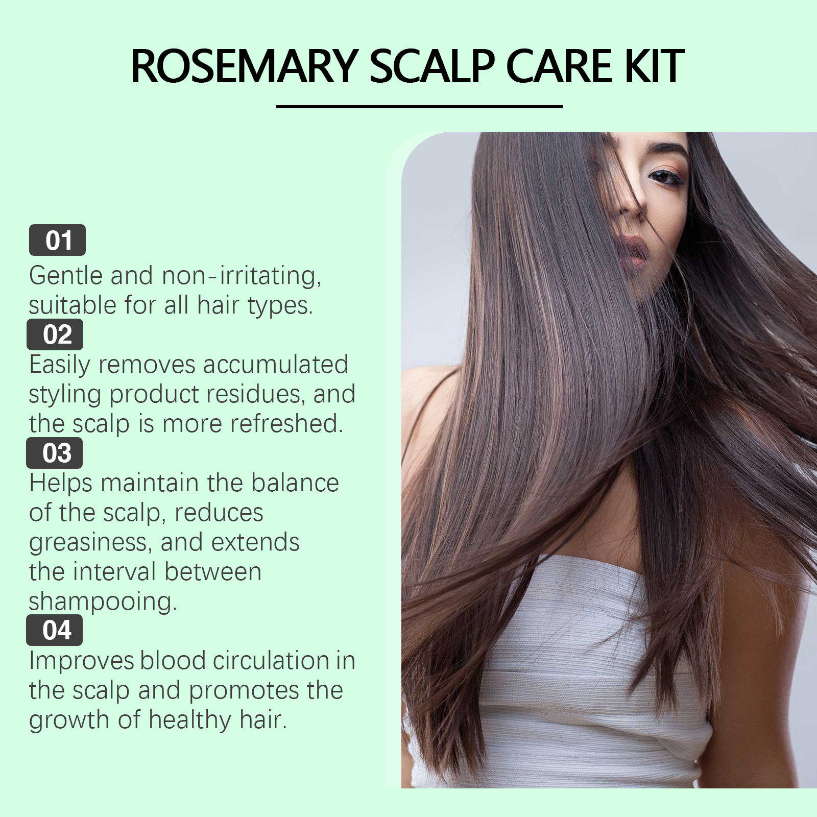 Eelhoe Rosemary Scalp Care Set - Rosemary Hair Oil ulasan dan harga