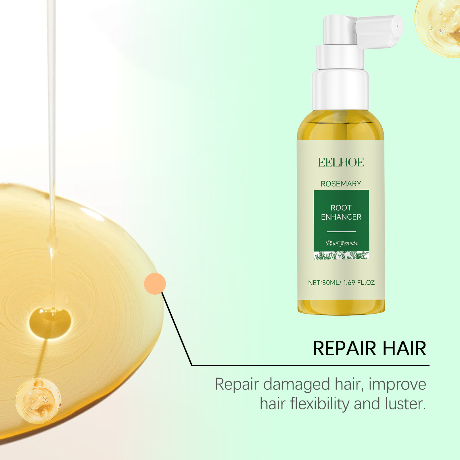 Eelhoe Rosemary Scalp Care Set - Rosemary Hair Oil ulasan dan harga