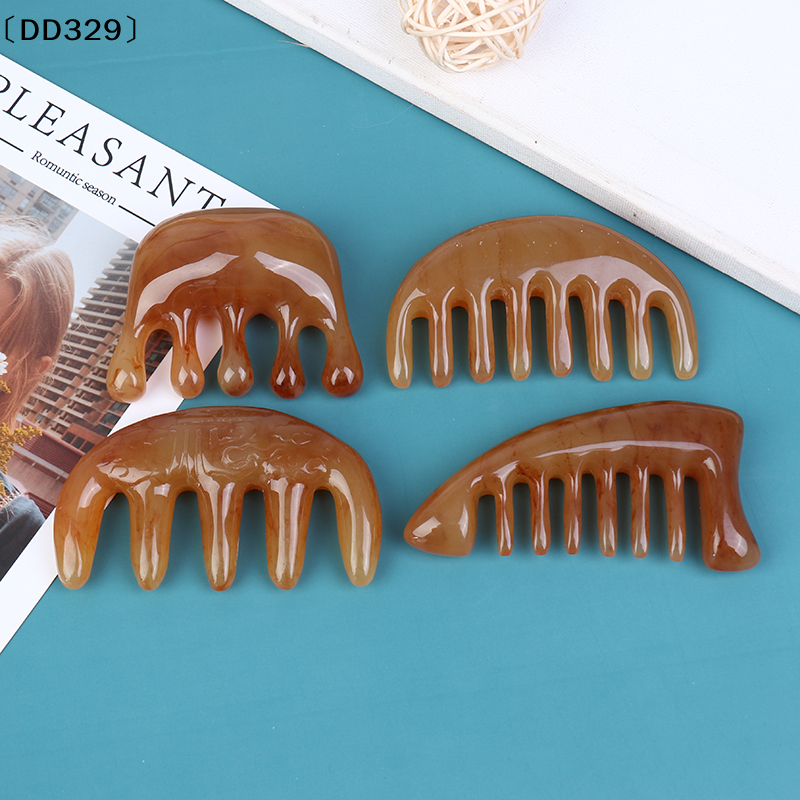 1×Natural Ox Horn Pocket Comb  - Hair Care Nature ulasan dan harga