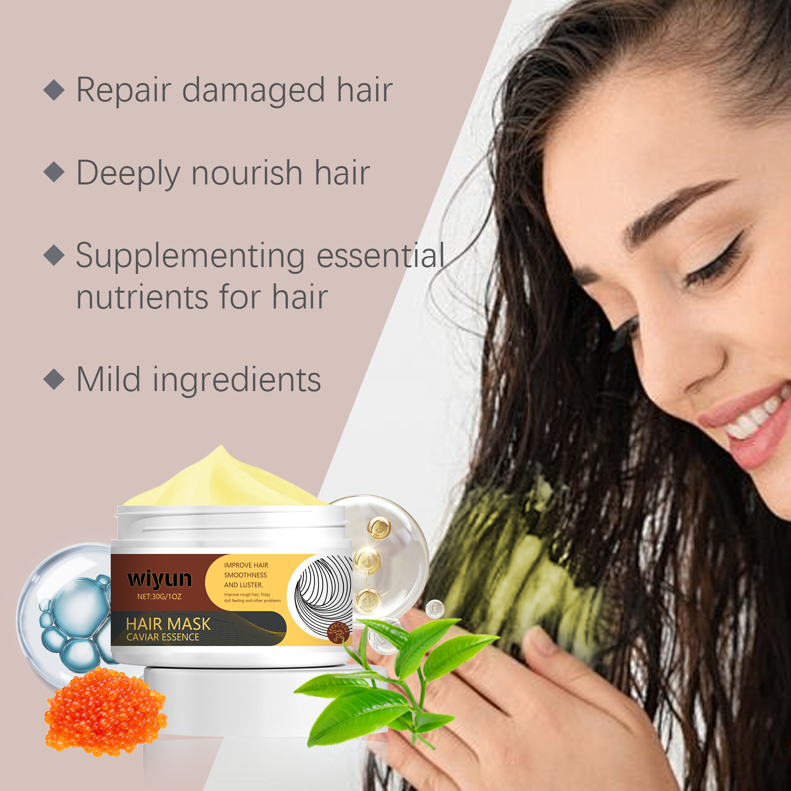 Collagen Hair Mask Deep Repair - Deep Conditioner Mask ulasan dan harga