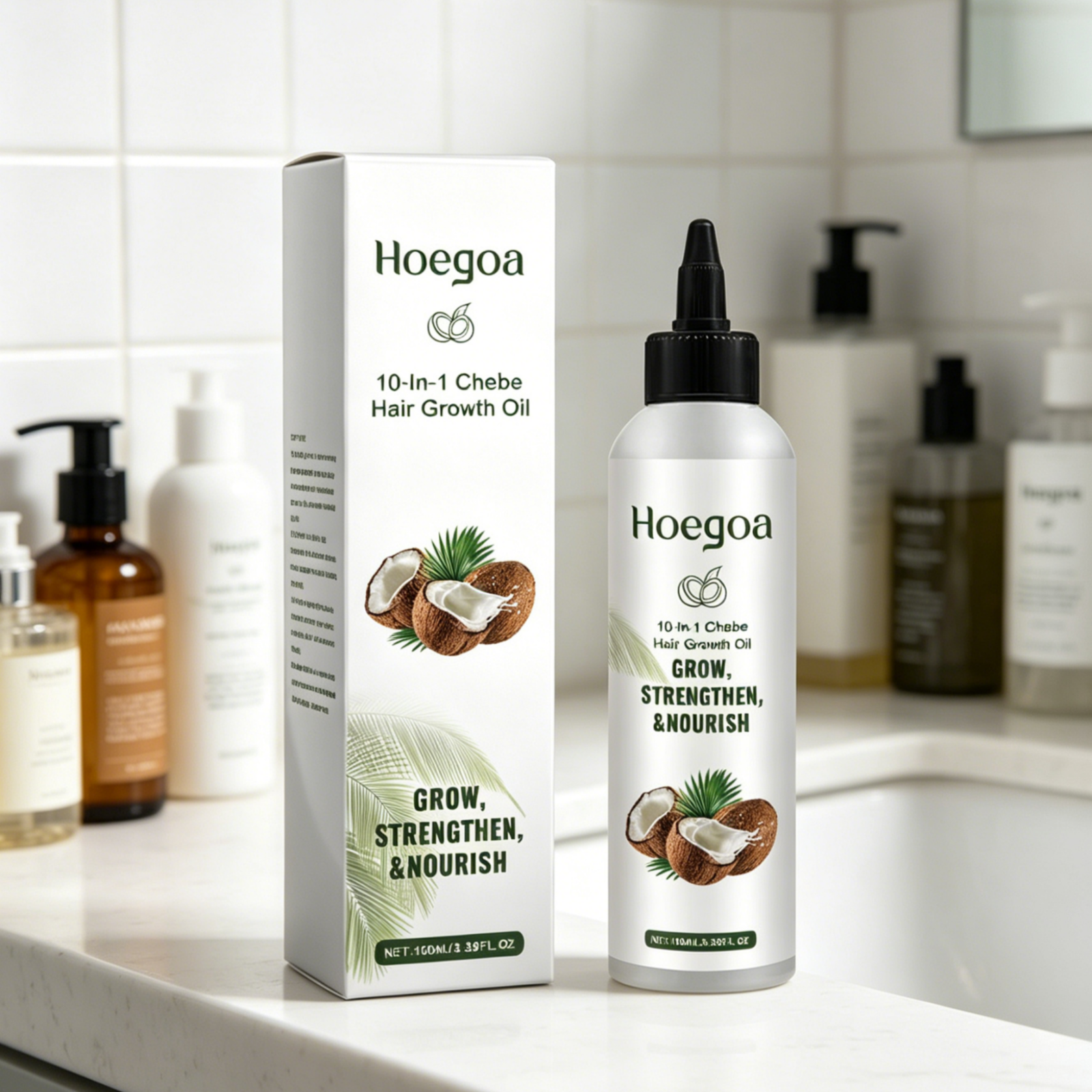 Hoegoa Chebe Hair Growth Oil F - Hair Care Nature ulasan dan harga