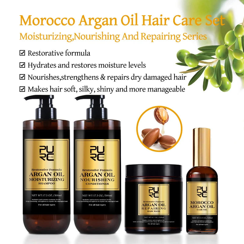 Morocco Argan Oil Shampoo Cond - Deep Conditioner Mask ulasan dan harga