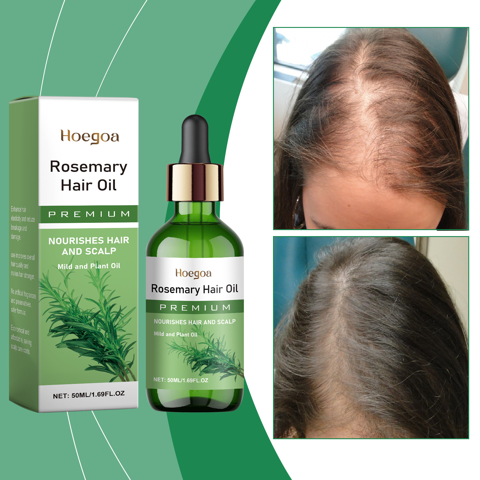 Rosemary Hair Essential Oil Sc - Rosemary Hair Oil ulasan dan harga