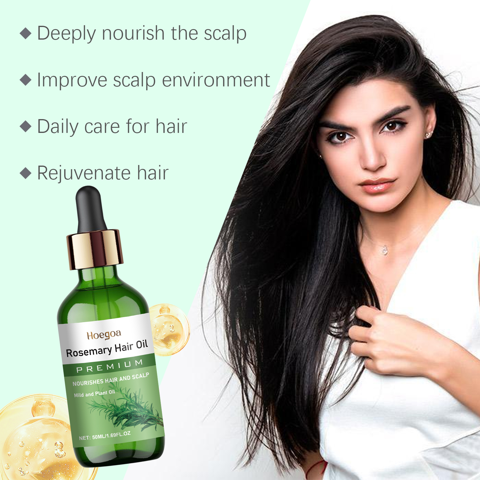 Rosemary Hair Essential Oil Sc - Rosemary Hair Oil ulasan dan harga