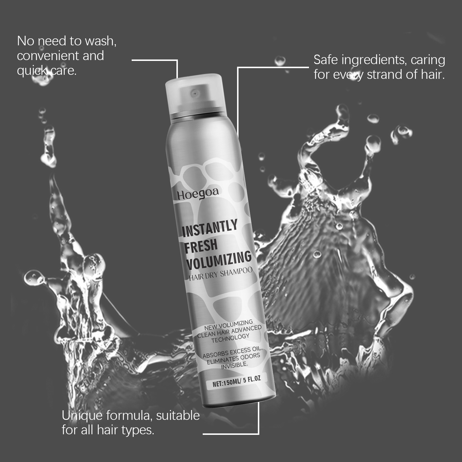 Hair Dry Shampoo Volumizing Re - Hair Care Nature ulasan dan harga