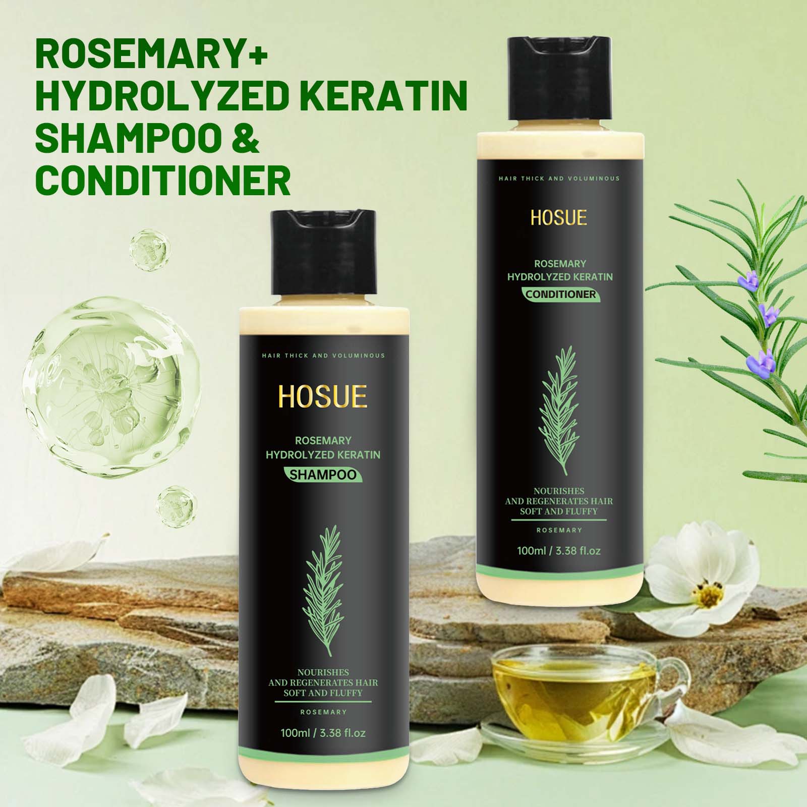 Rosemary Hair Care Shampoo Con - Rosemary Hair Oil ulasan dan harga